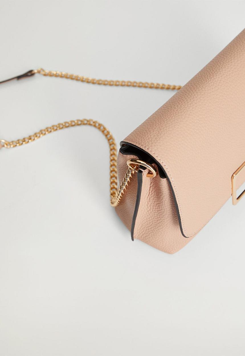 MANGO - Ribera bag - pastel pink
