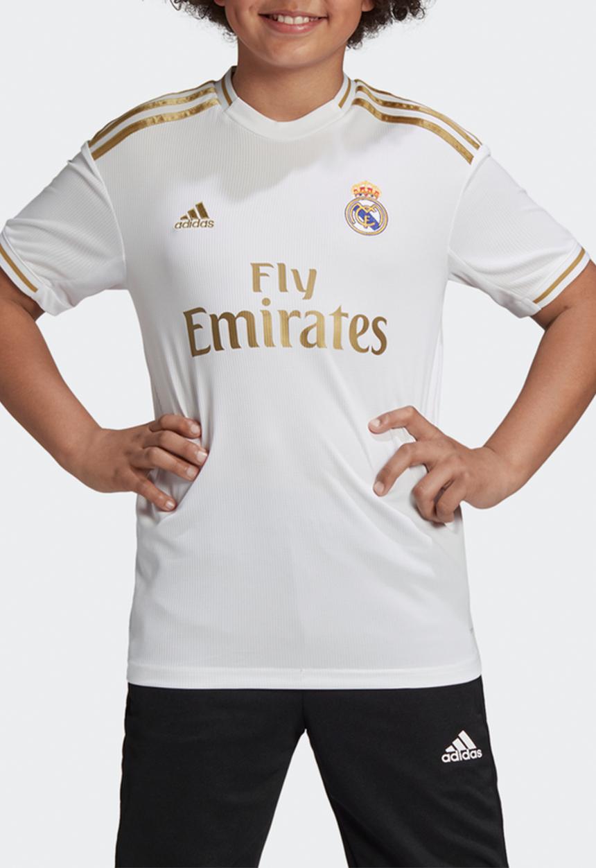 adidas Performance - Real short sleeve jersey top - white