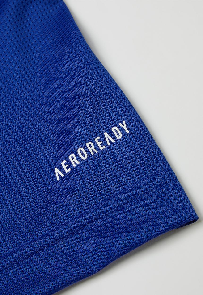 adidas Originals - Tr 3s short sleeve tee - royal blue / signal green