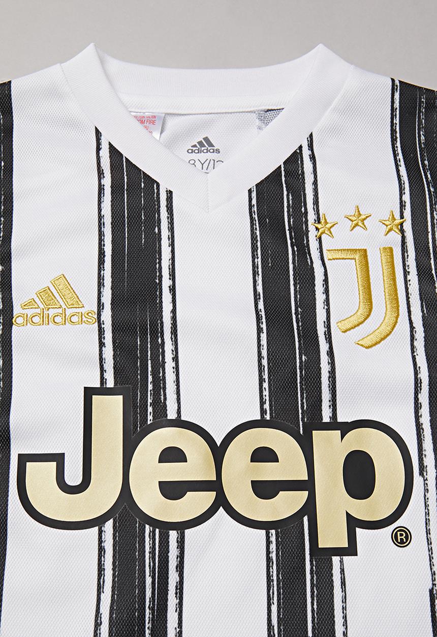 adidas Performance - Juventus short sleeve jersey top - white & black
