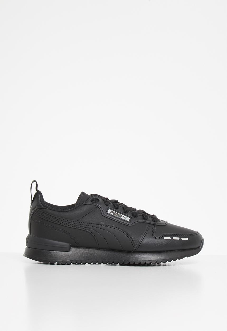 PUMA - Puma r78 sl jr - puma black-puma black - grey violet