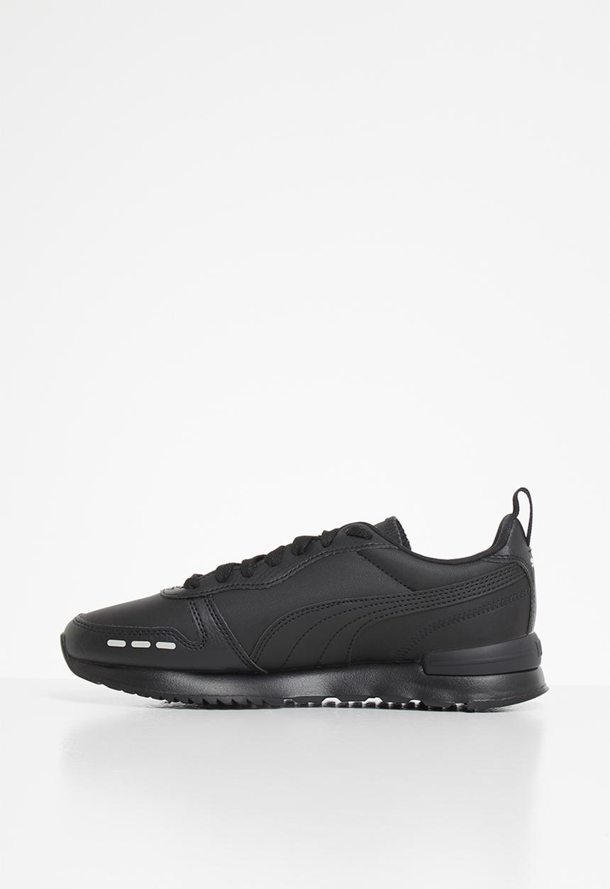 PUMA - Puma r78 sl jr - puma black-puma black - grey violet