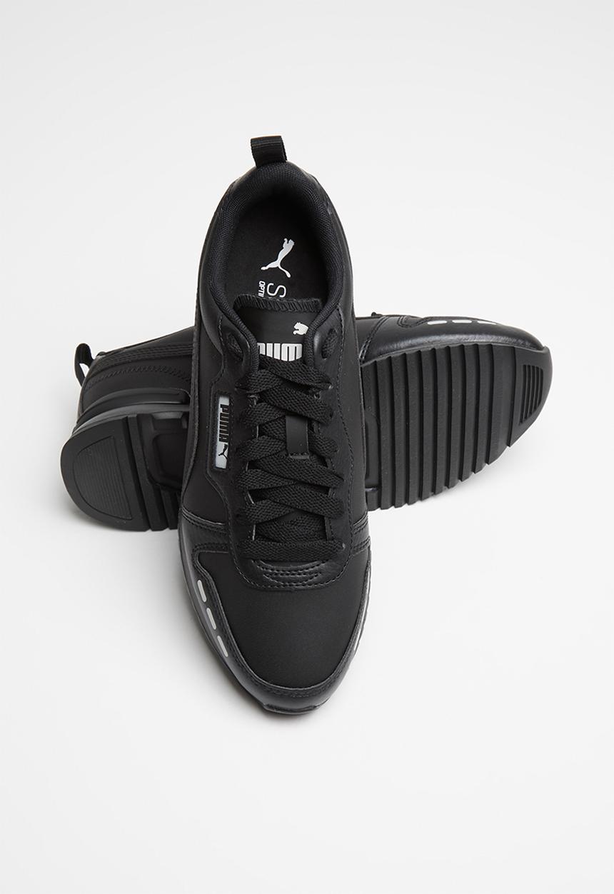 PUMA - Puma r78 sl jr - puma black-puma black - grey violet