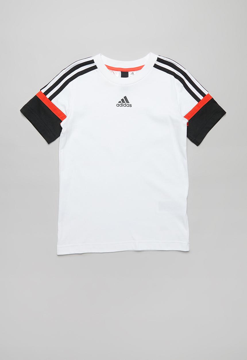 adidas Originals - Boys bold tee - white & black