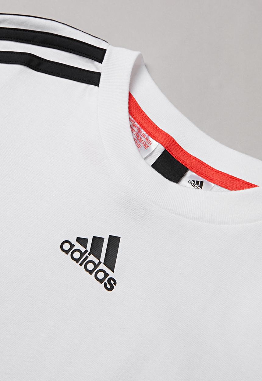 adidas Originals - Boys bold tee - white & black