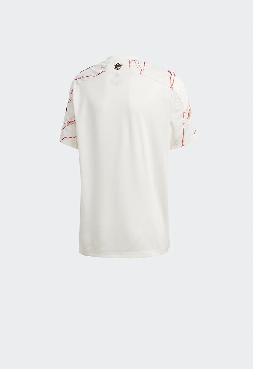 adidas Performance - Arsenal 20/21 away jersey top - cloud white / black