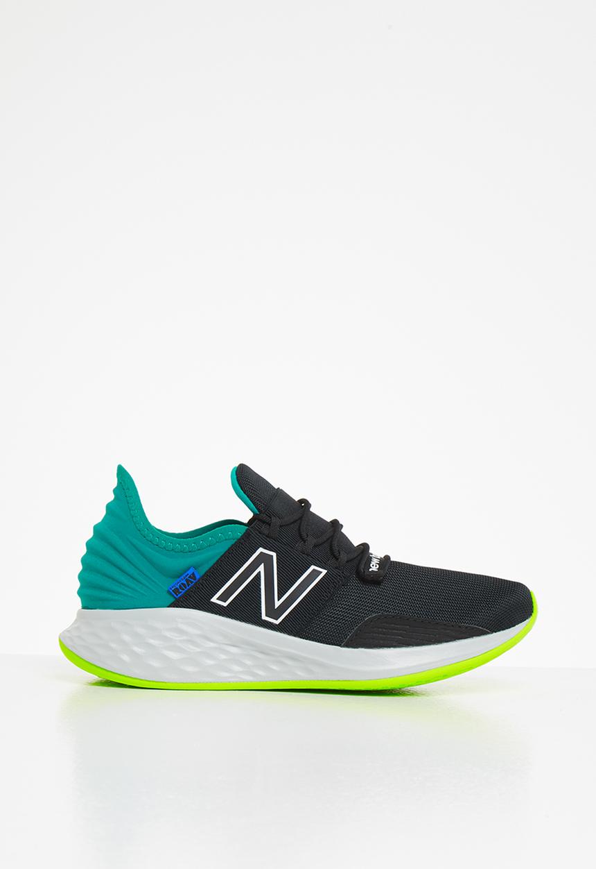 New Balance  - Kids roav - black & green