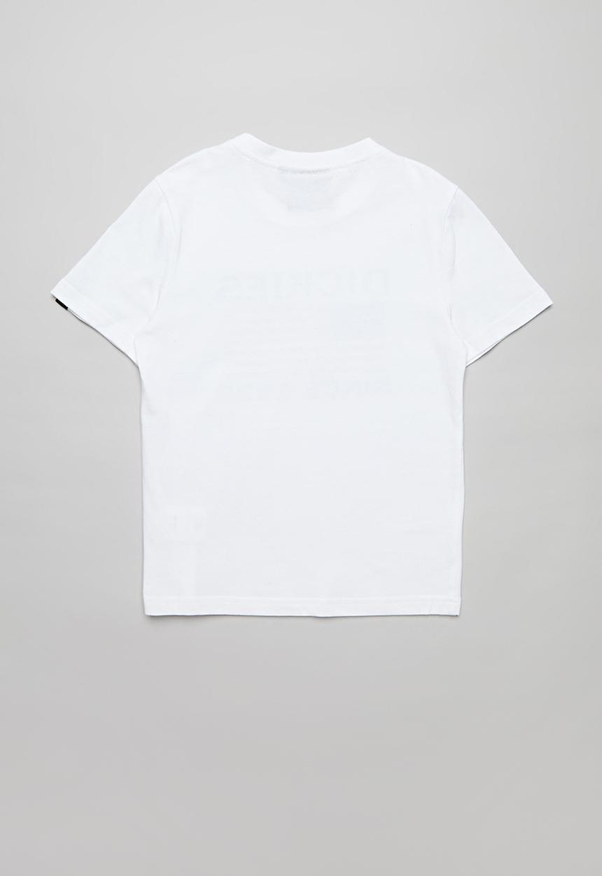 Dickies - USA flag tee - white