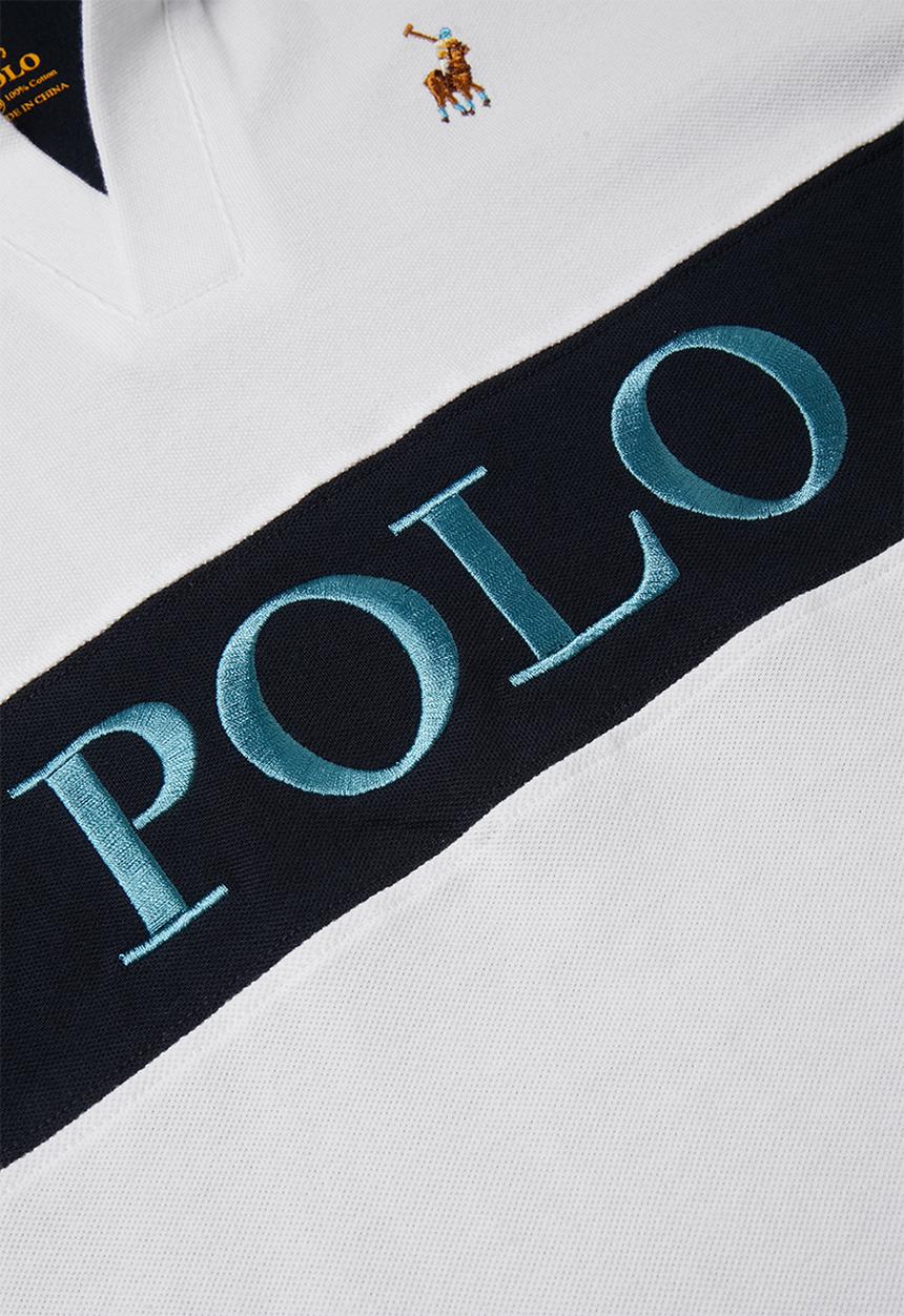 POLO - Boys Craig cut & sew Johnny collared golfer - blue