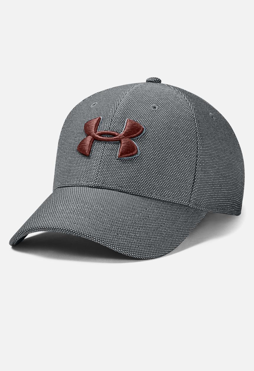 Under Armour - Ua men's heathered blitzing 3.0 - pitch grey & cinna red