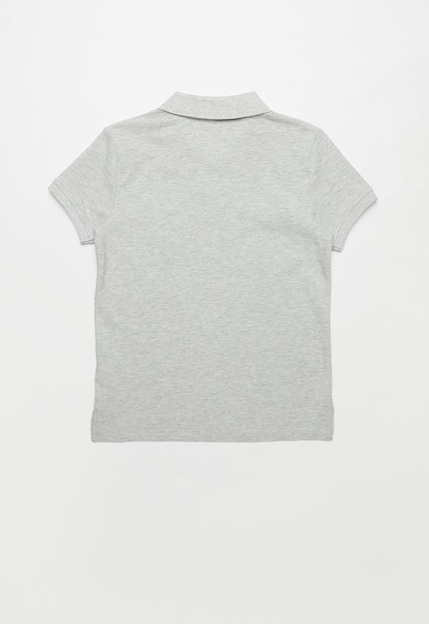 POLO - Boys Justin printed short sleeves golfer - grey