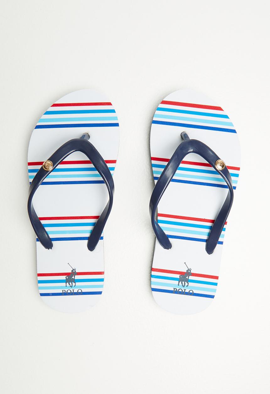 POLO - Girls anna beach stripe flip flop - multi