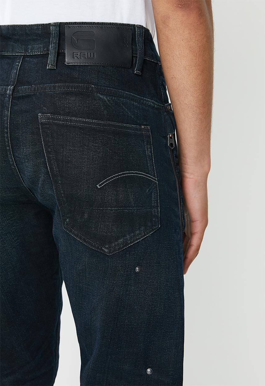 G-STAR - Citishield 3D slim tapered-kir stretch denim - dark blue 
