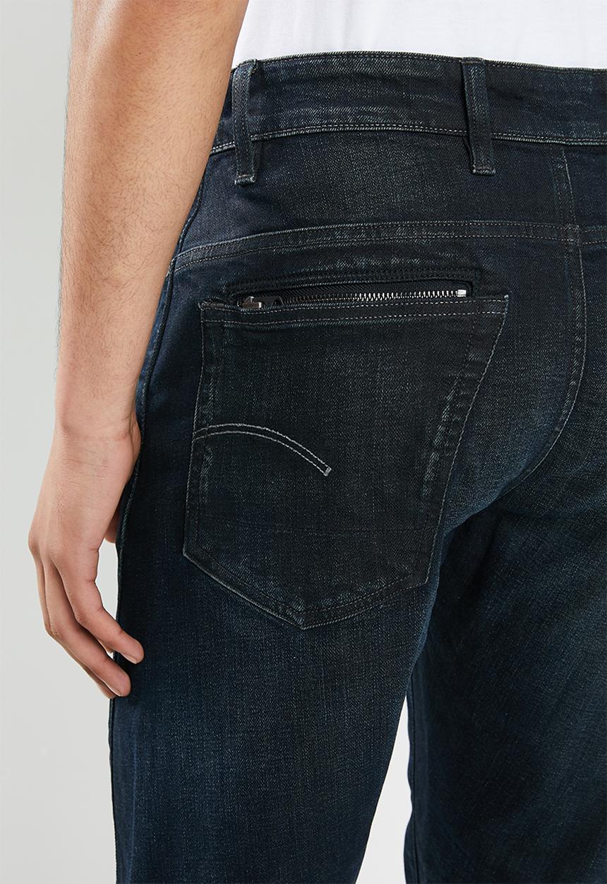 G-STAR - Citishield 3D slim tapered-kir stretch denim - dark blue 