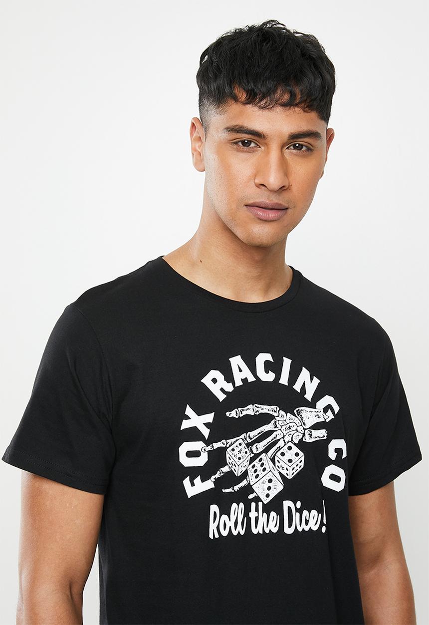 Fox - Roll the dice short sleeve tee - black