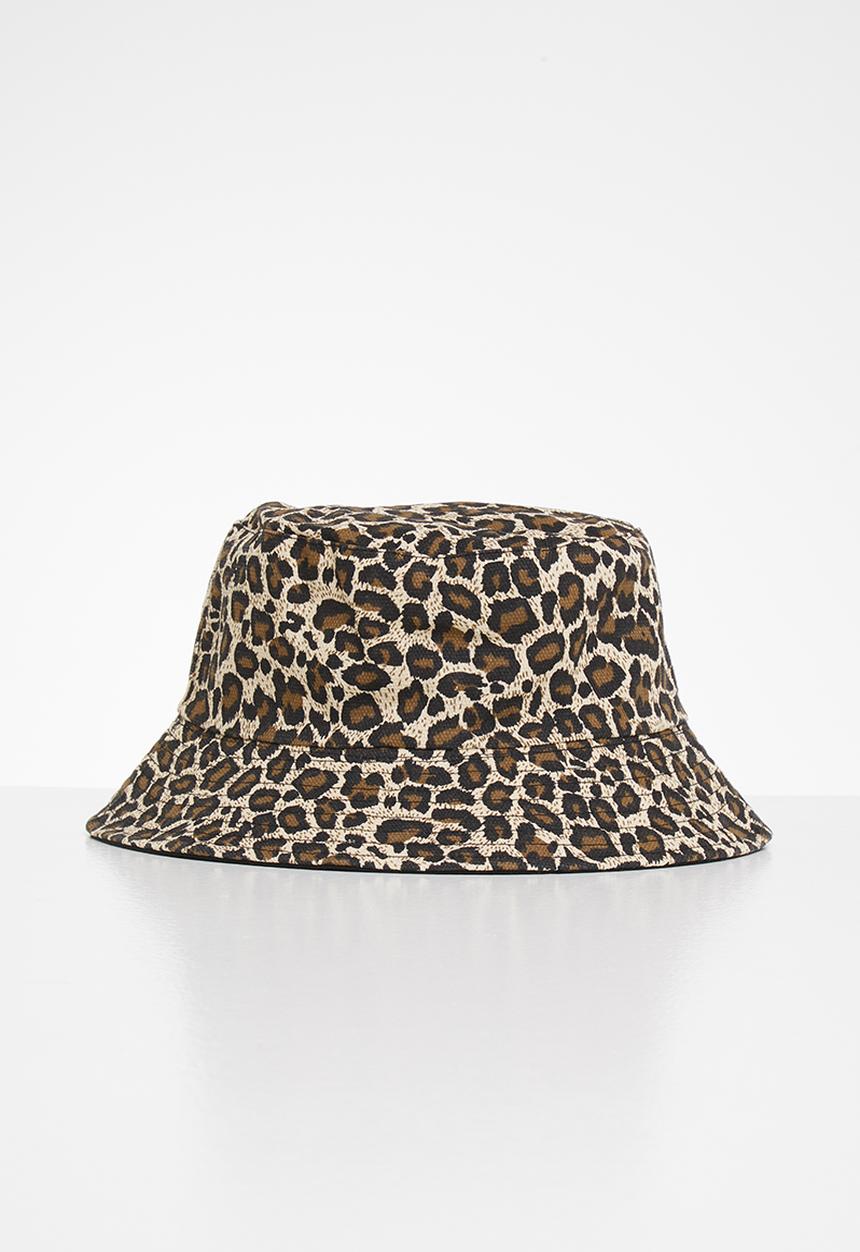 Superbalist - Animal print bucket hat - multi
