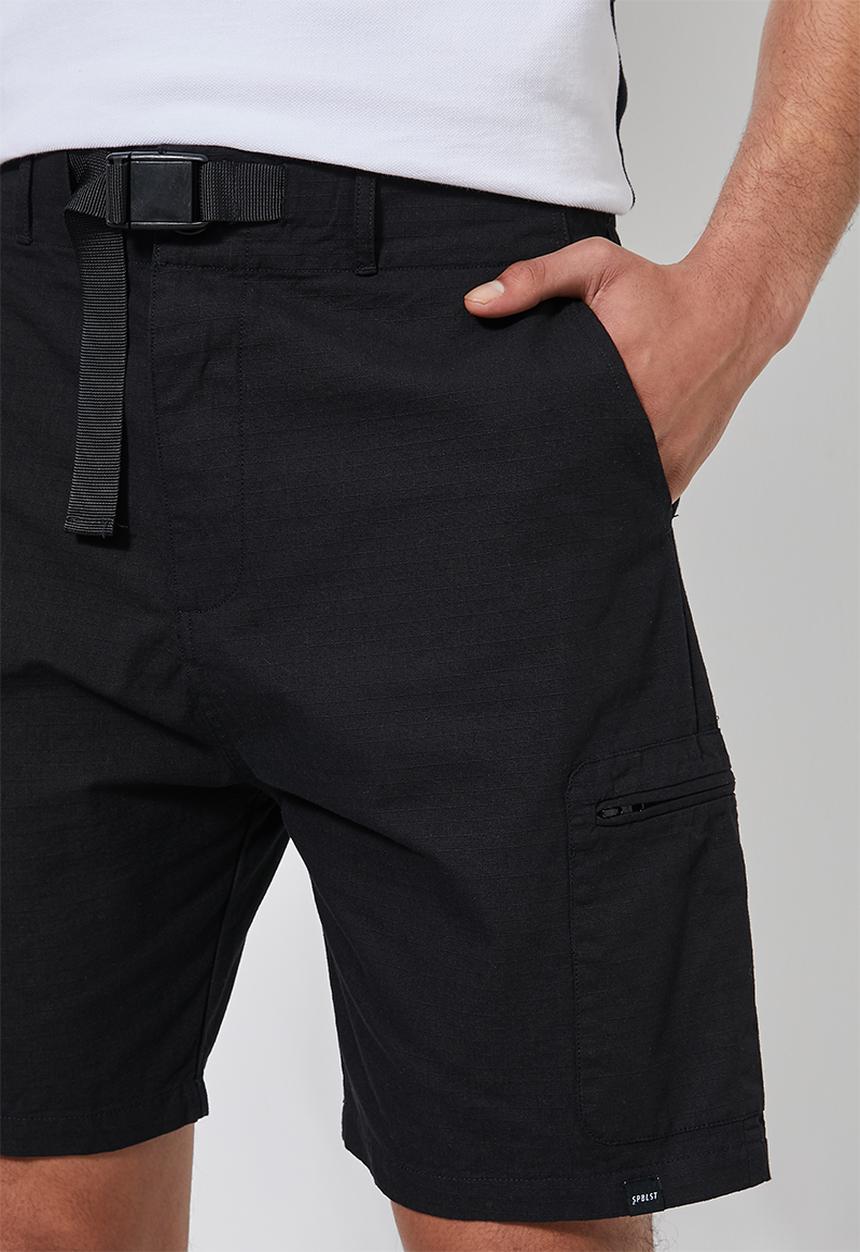 Superbalist - Osaka utility short - black 