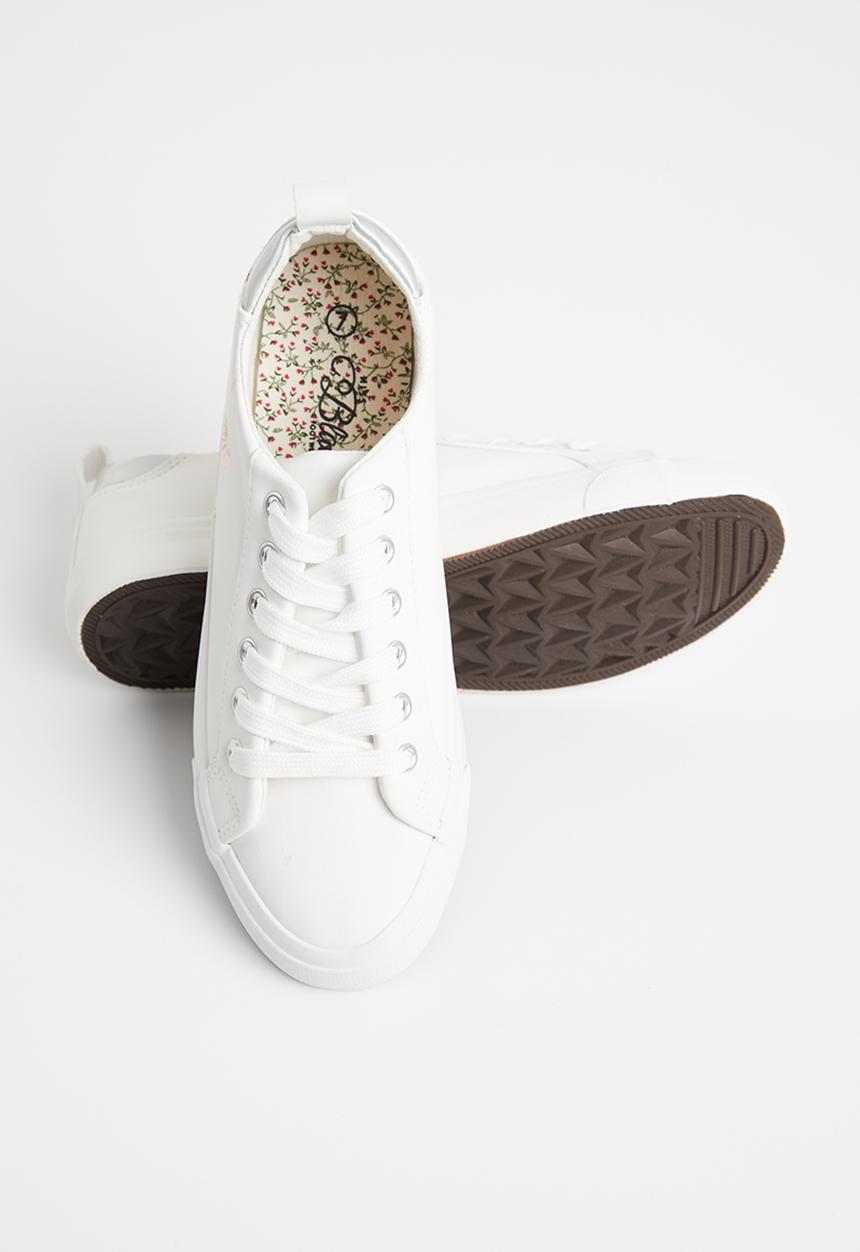 Miss Black - Baker 5 sneaker - white