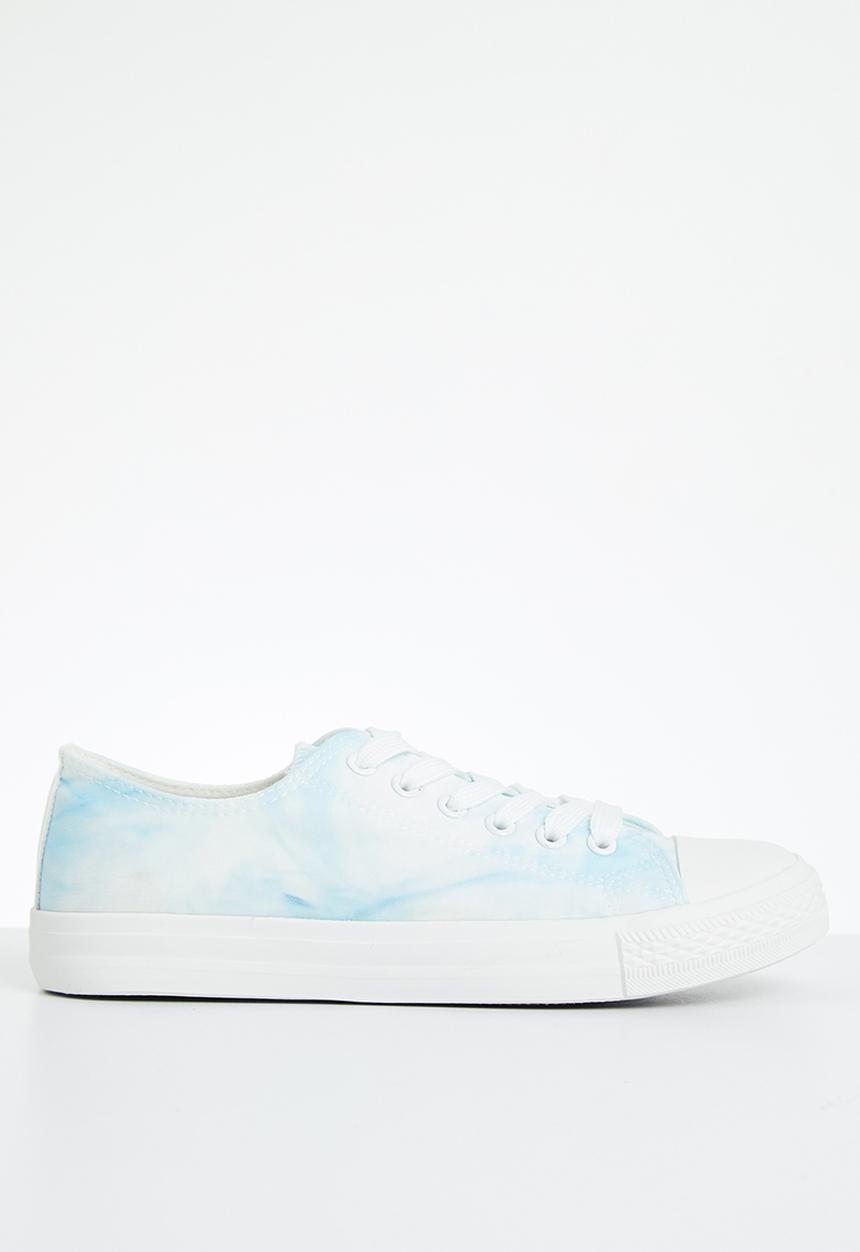 Miss Black - Baker 7 sneaker - blue & white 