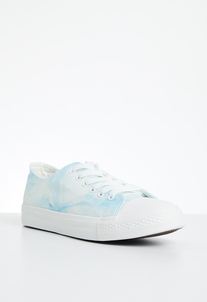 Miss Black - Baker 7 sneaker - blue & white 