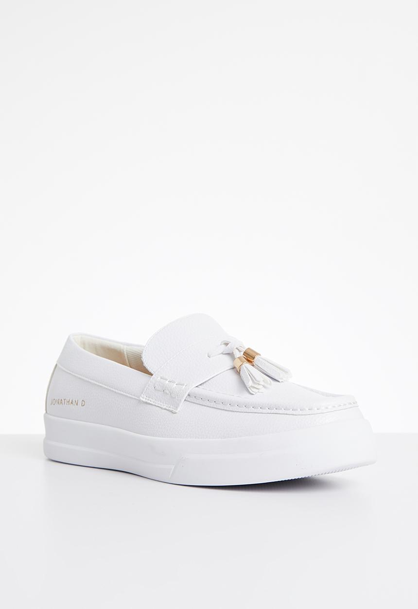 Jonathan D - Tassel sneaker - white