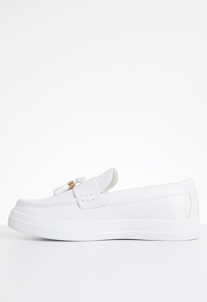 Jonathan D - Tassel sneaker - white