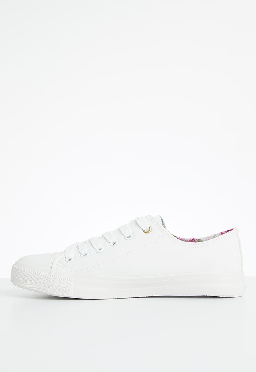 Miss Black - Baker 2 sneaker - white