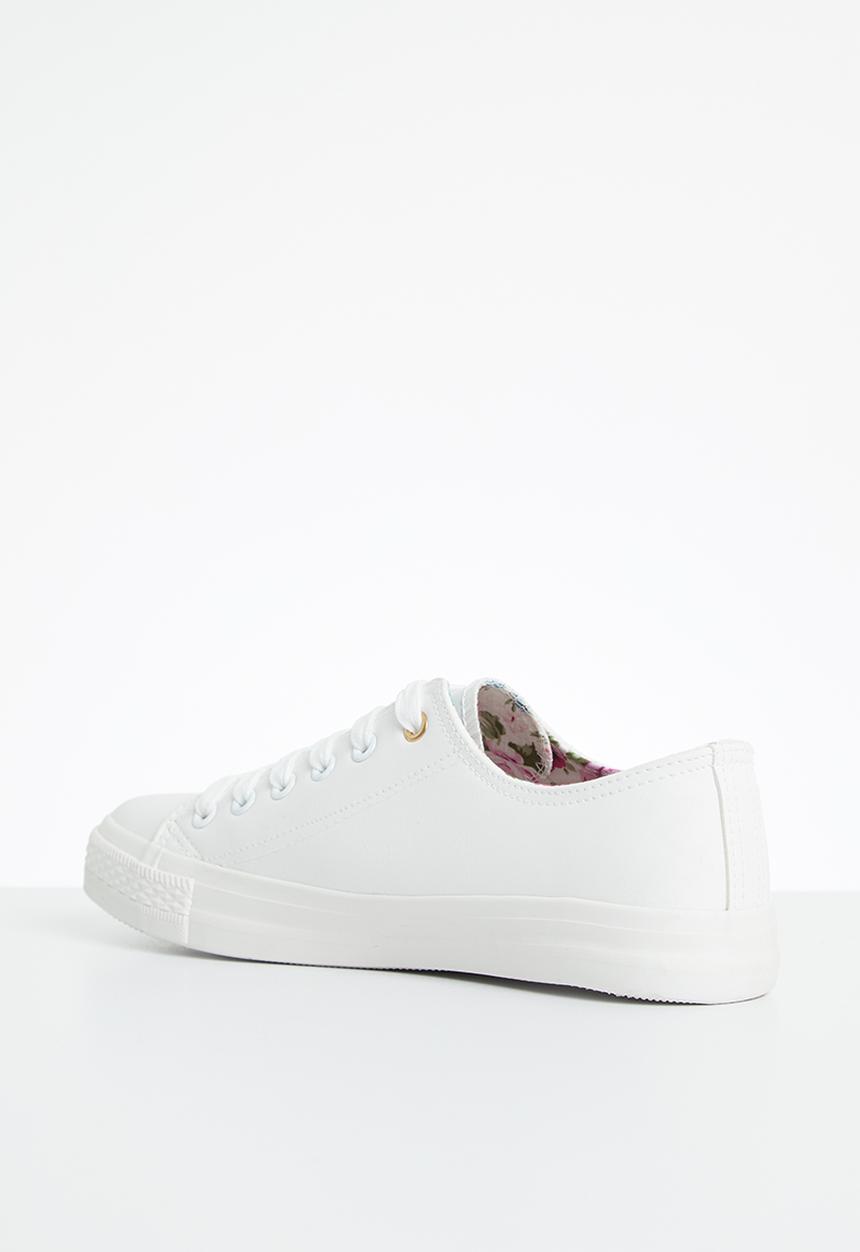 Miss Black - Baker 2 sneaker - white