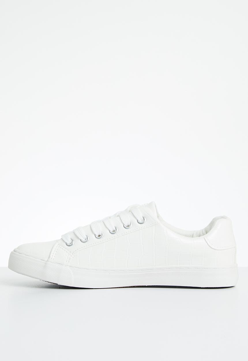 Miss Black - Baker 6 sneaker - white 