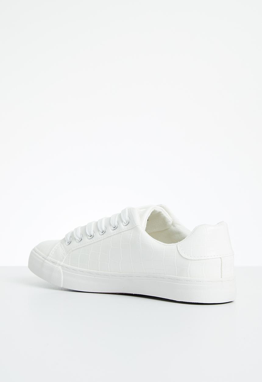 Miss Black - Baker 6 sneaker - white 