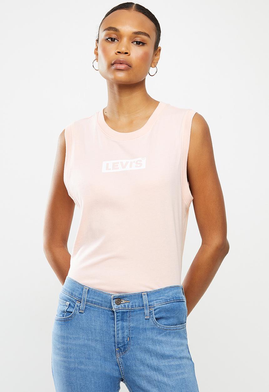 Levi’s® - On tour box tab tank - light pink