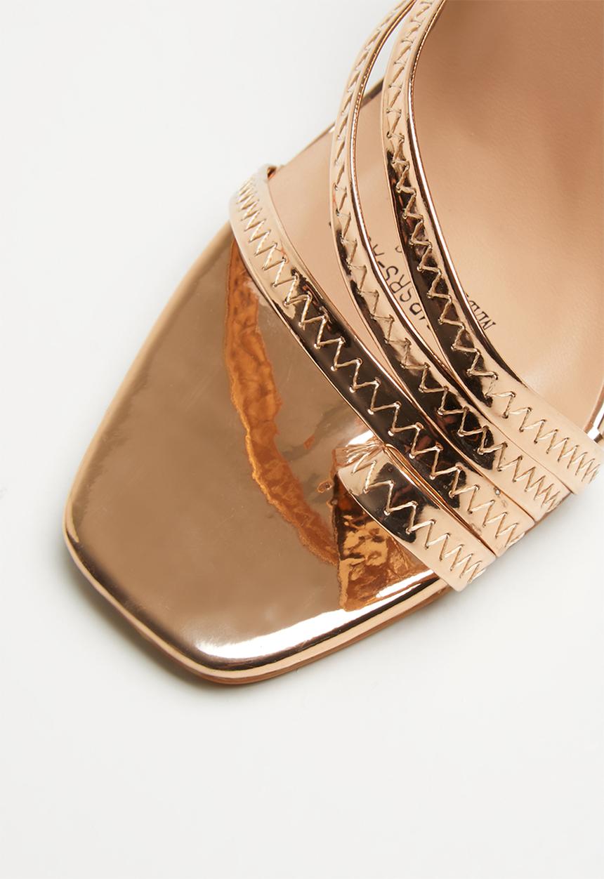 Footwork - Bianka heel - gold