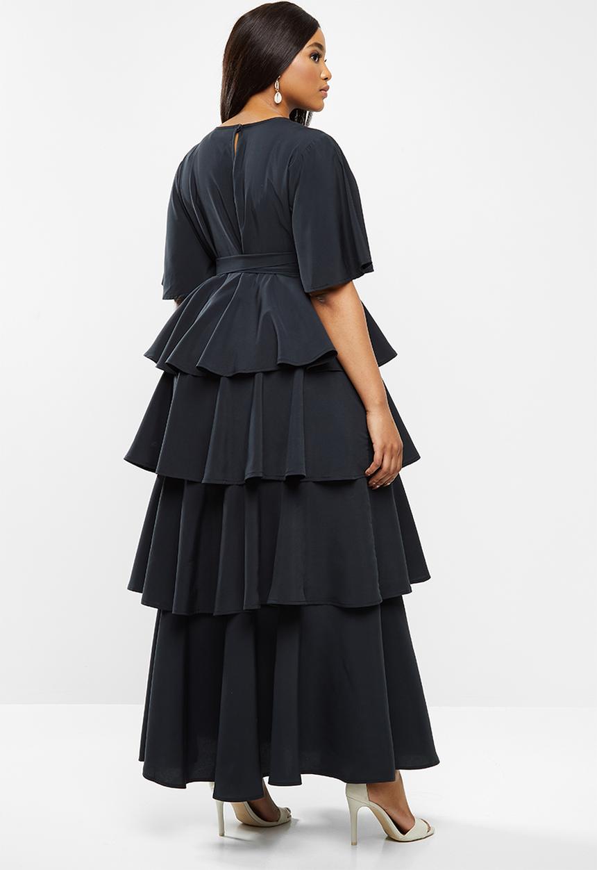 AMANDA LAIRD CHERRY - Plus zilondi dress - black
