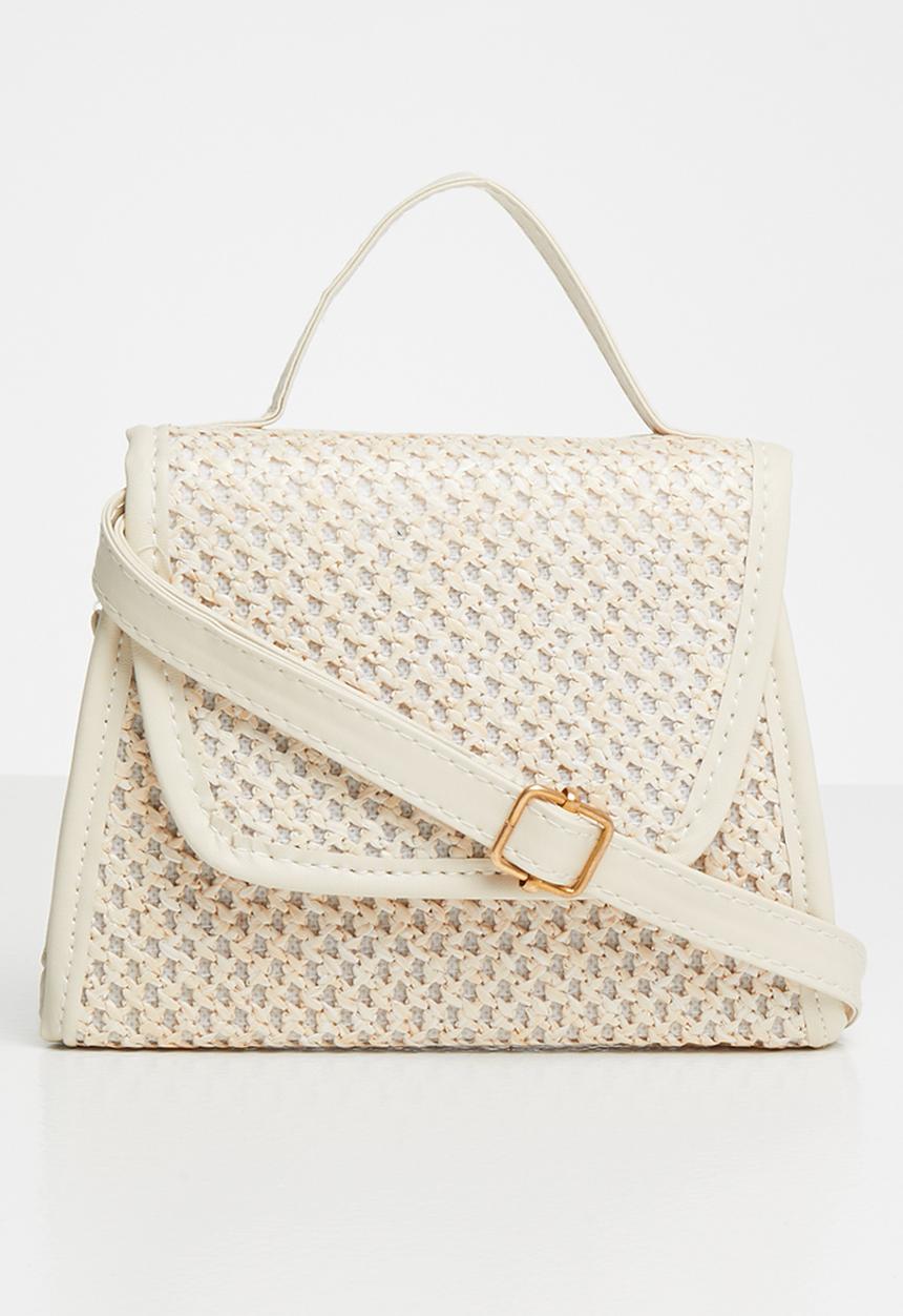 Superbalist - Straw crossbody bag - natural