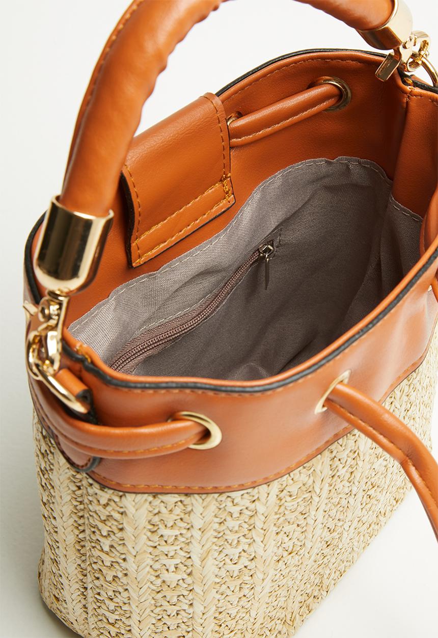 Superbalist - Straw bucket bag - natural