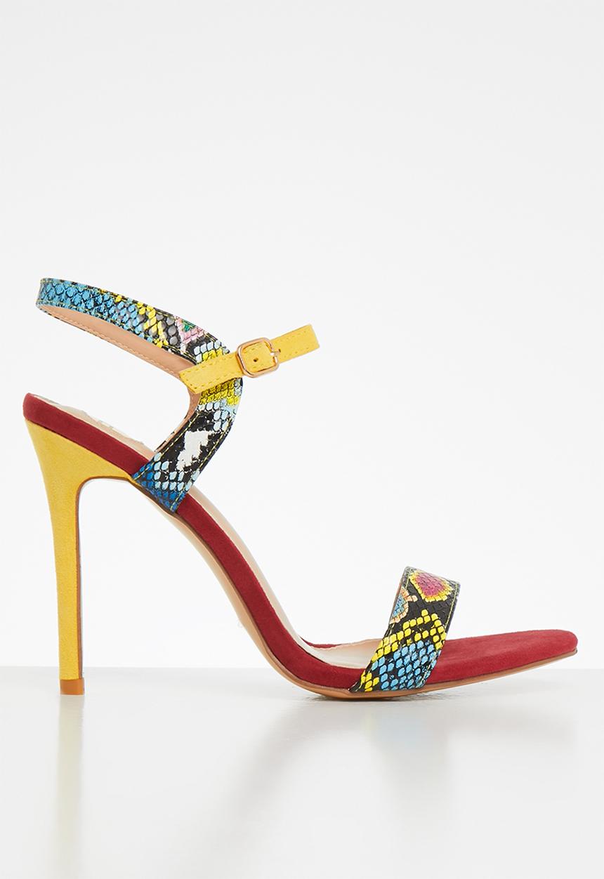 Footwork - Novah heel - red & yellow