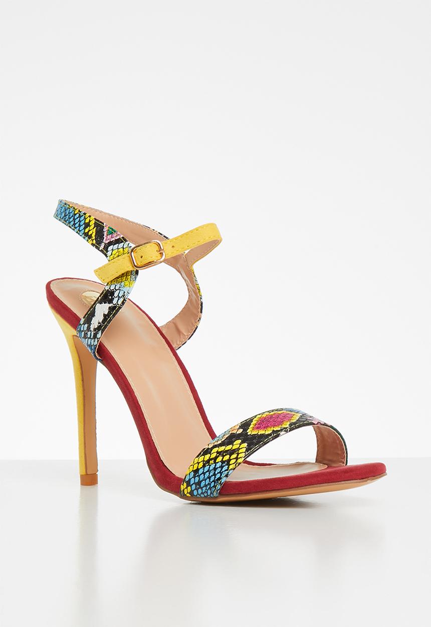 Footwork - Novah heel - red & yellow