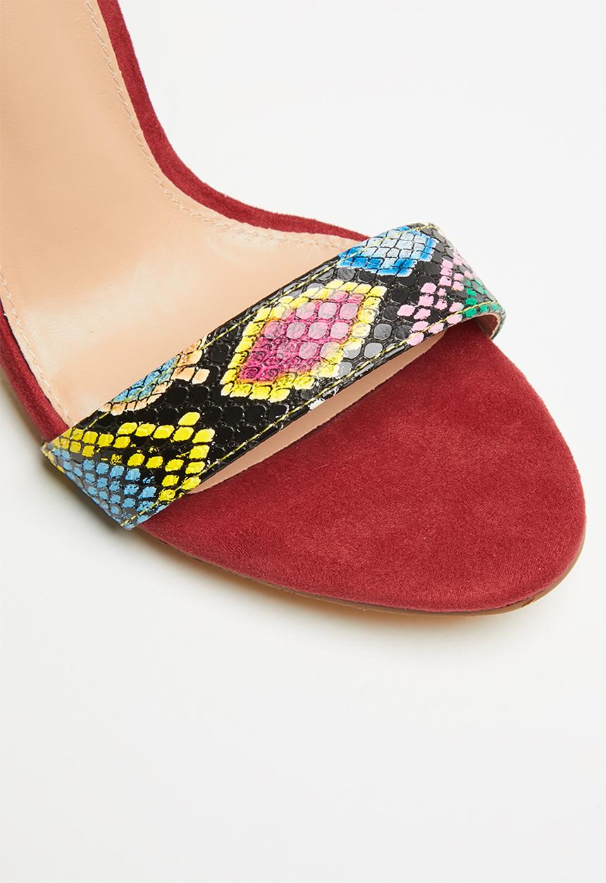 Footwork - Novah heel - red & yellow