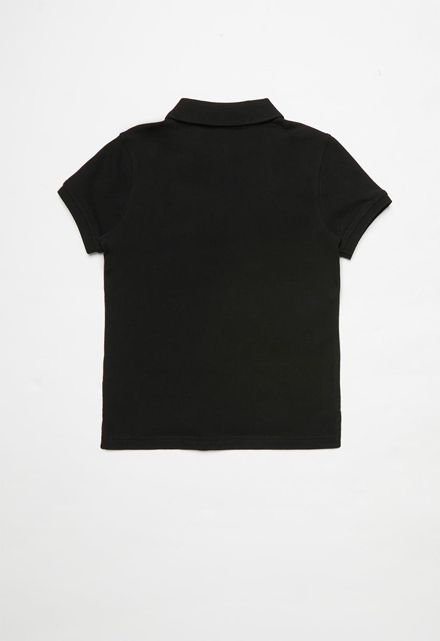 POLO - Boys Austin short sleeve golfer - black