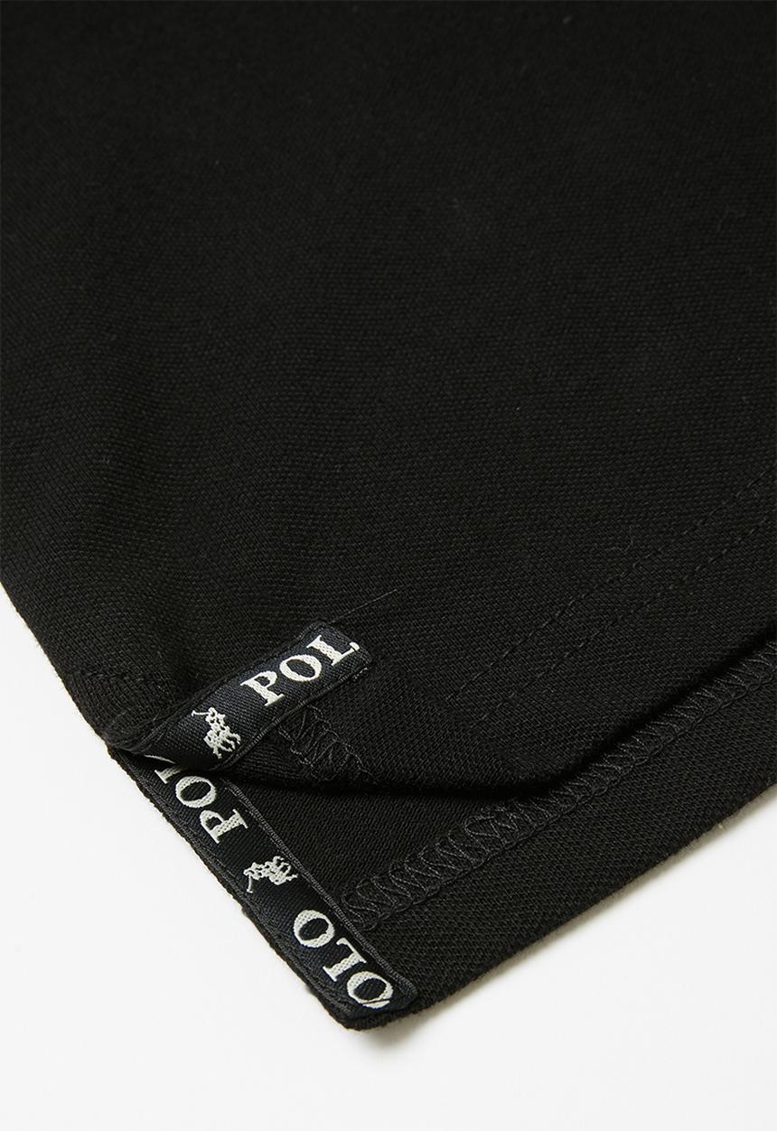 POLO - Boys Austin short sleeve golfer - black