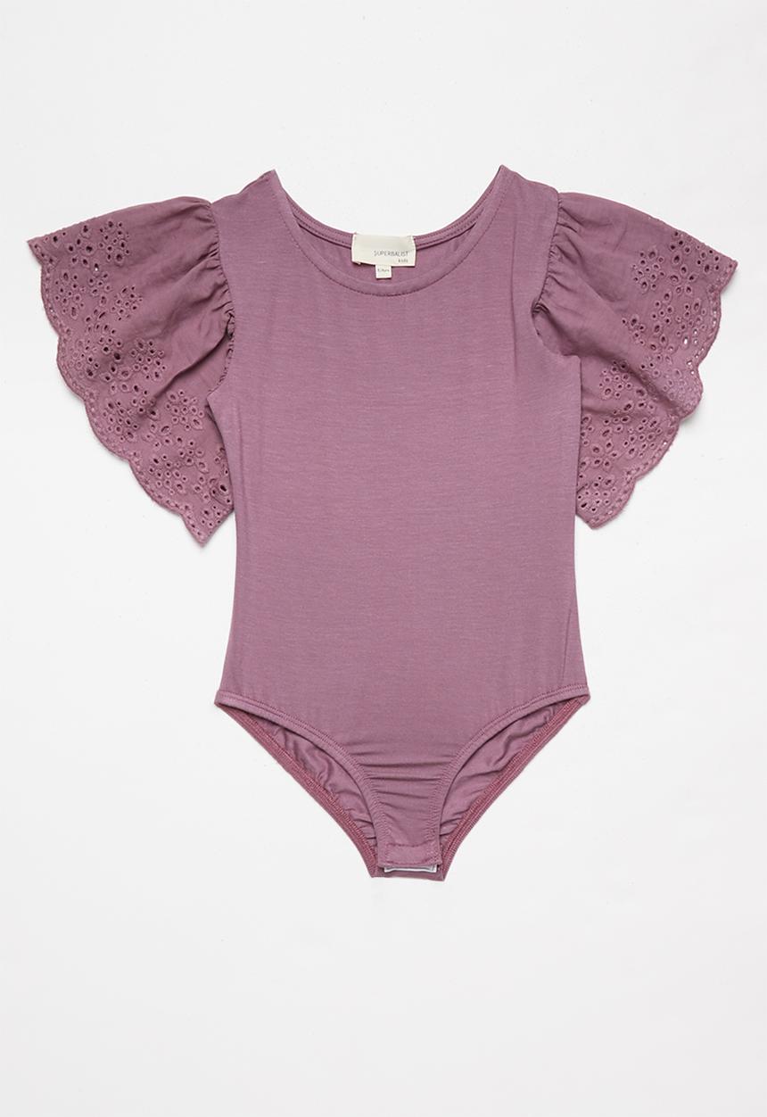 Superbalist Kids - Girls bodysuit - smokey grape