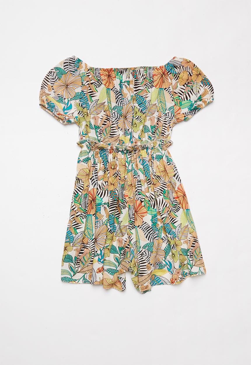 Superbalist - Woven printed playsuit - multi
