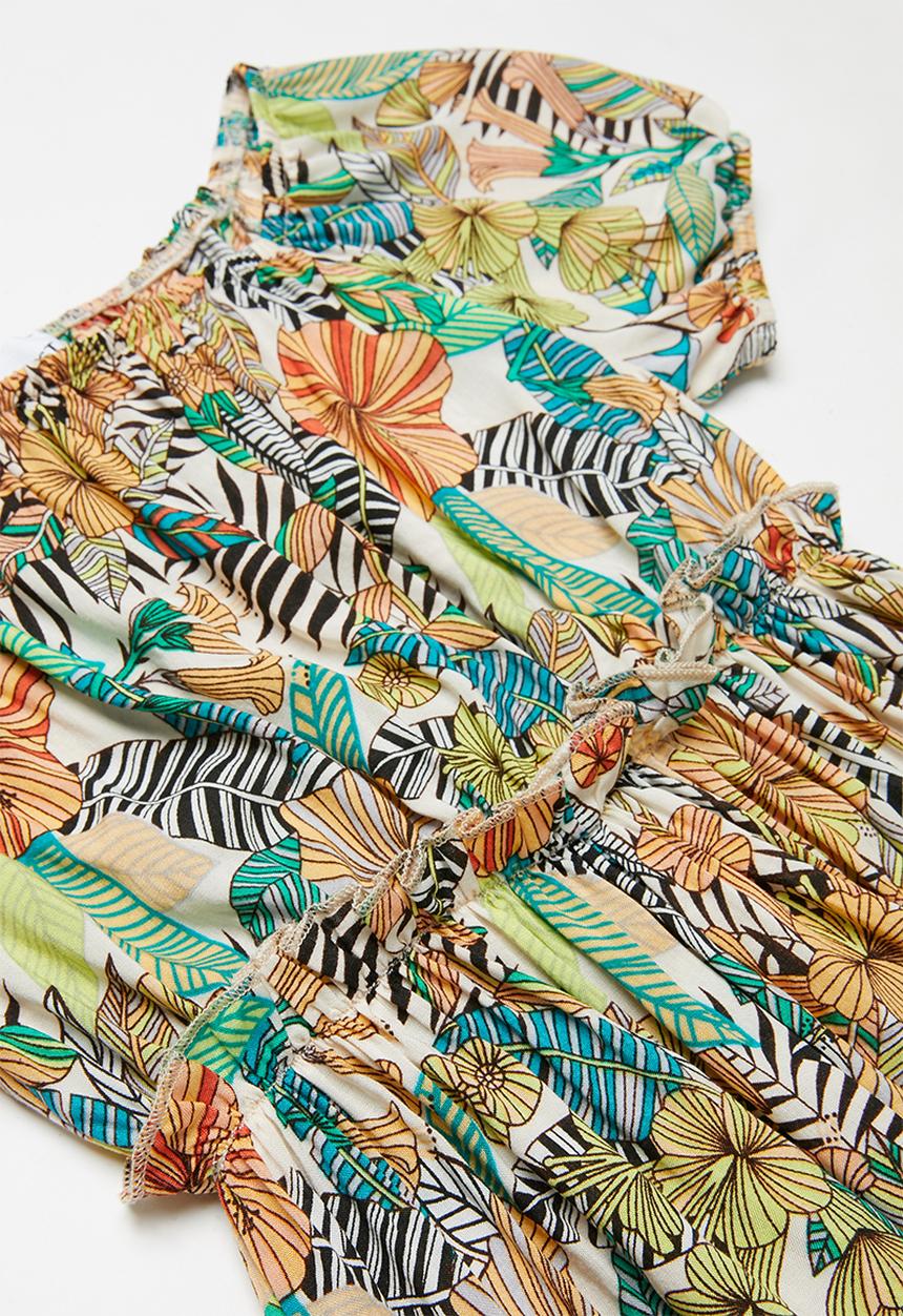 Superbalist - Woven printed playsuit - multi