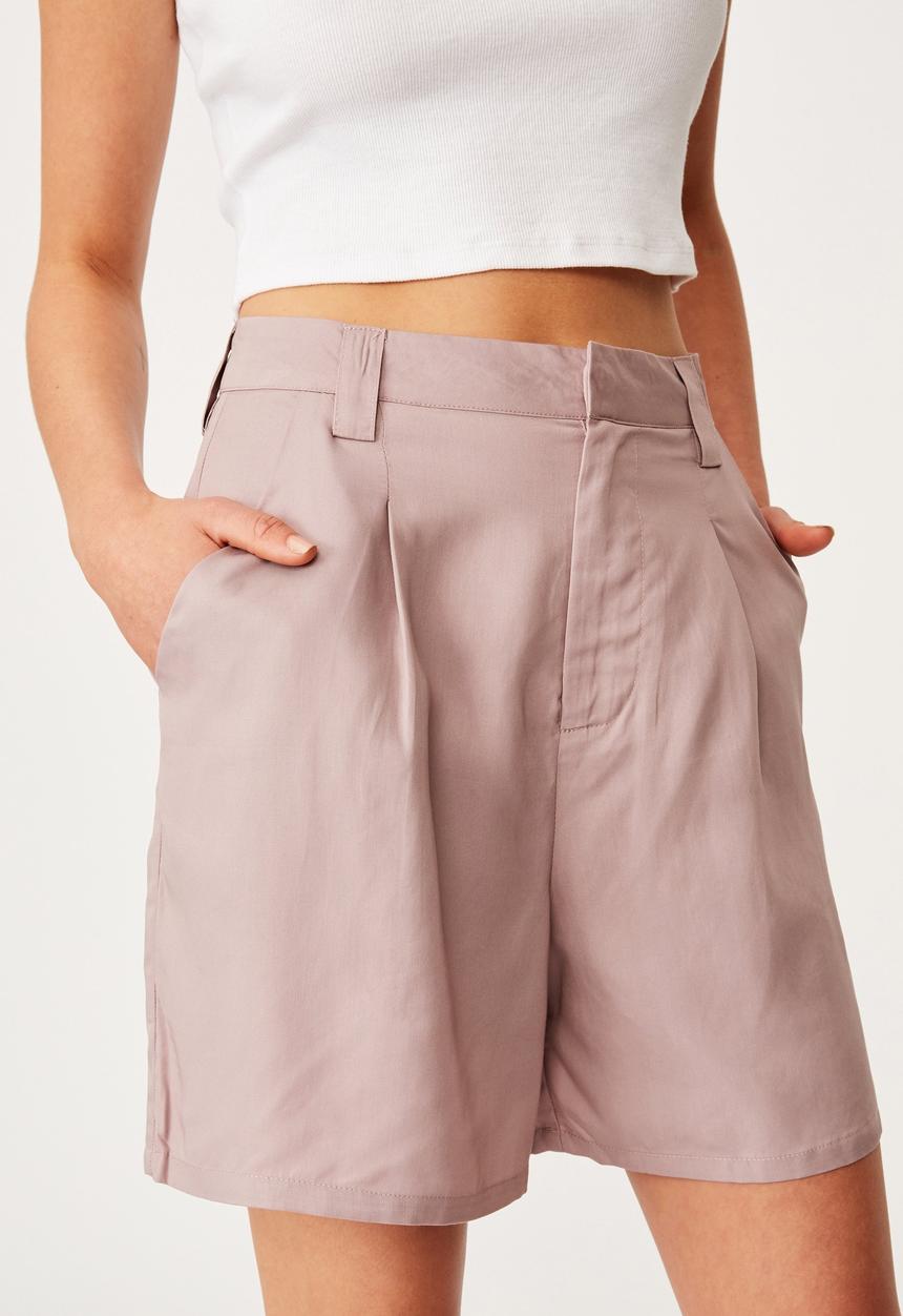 Cotton On - Long bermuda short - lilac