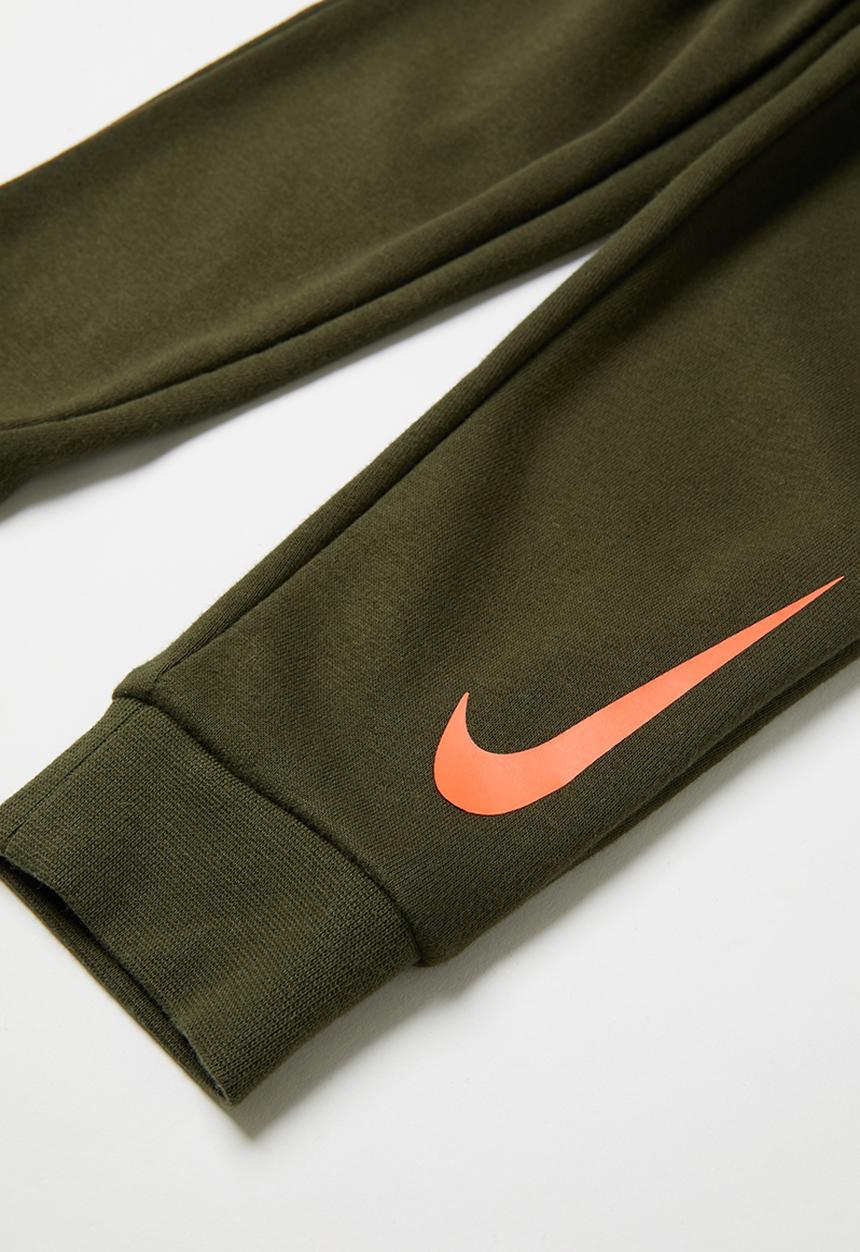 Nike - Nkb short sleeve tee pant set - orange & green 
