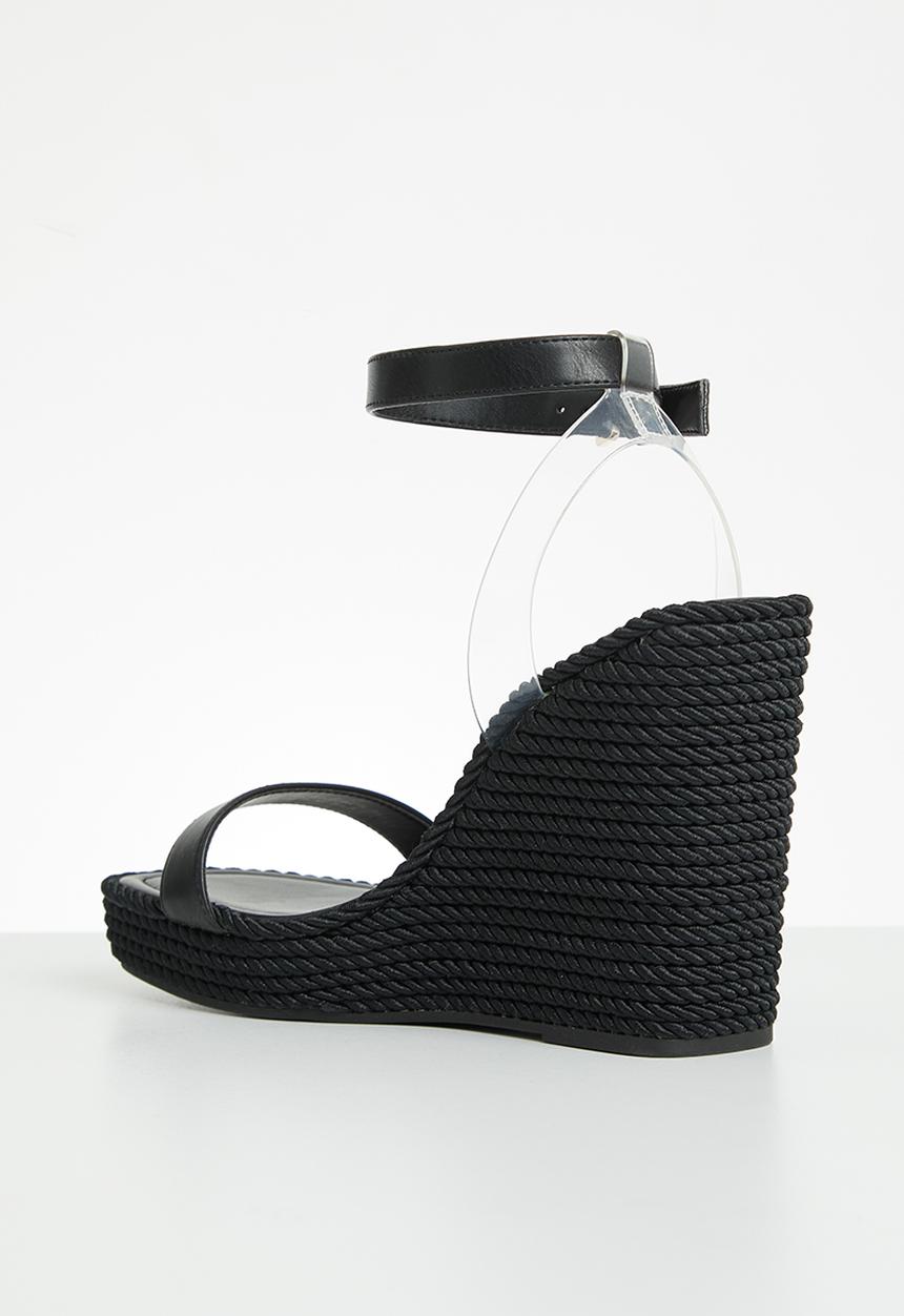 ALDO - Avgustin wedge - black
