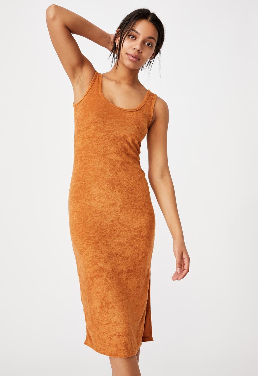 Cotton On - Tessa tank dress - melon