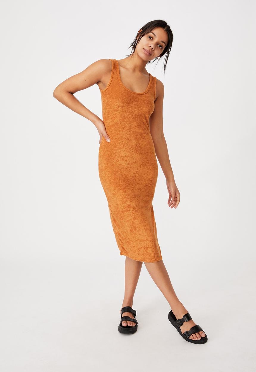 Cotton On - Tessa tank dress - melon