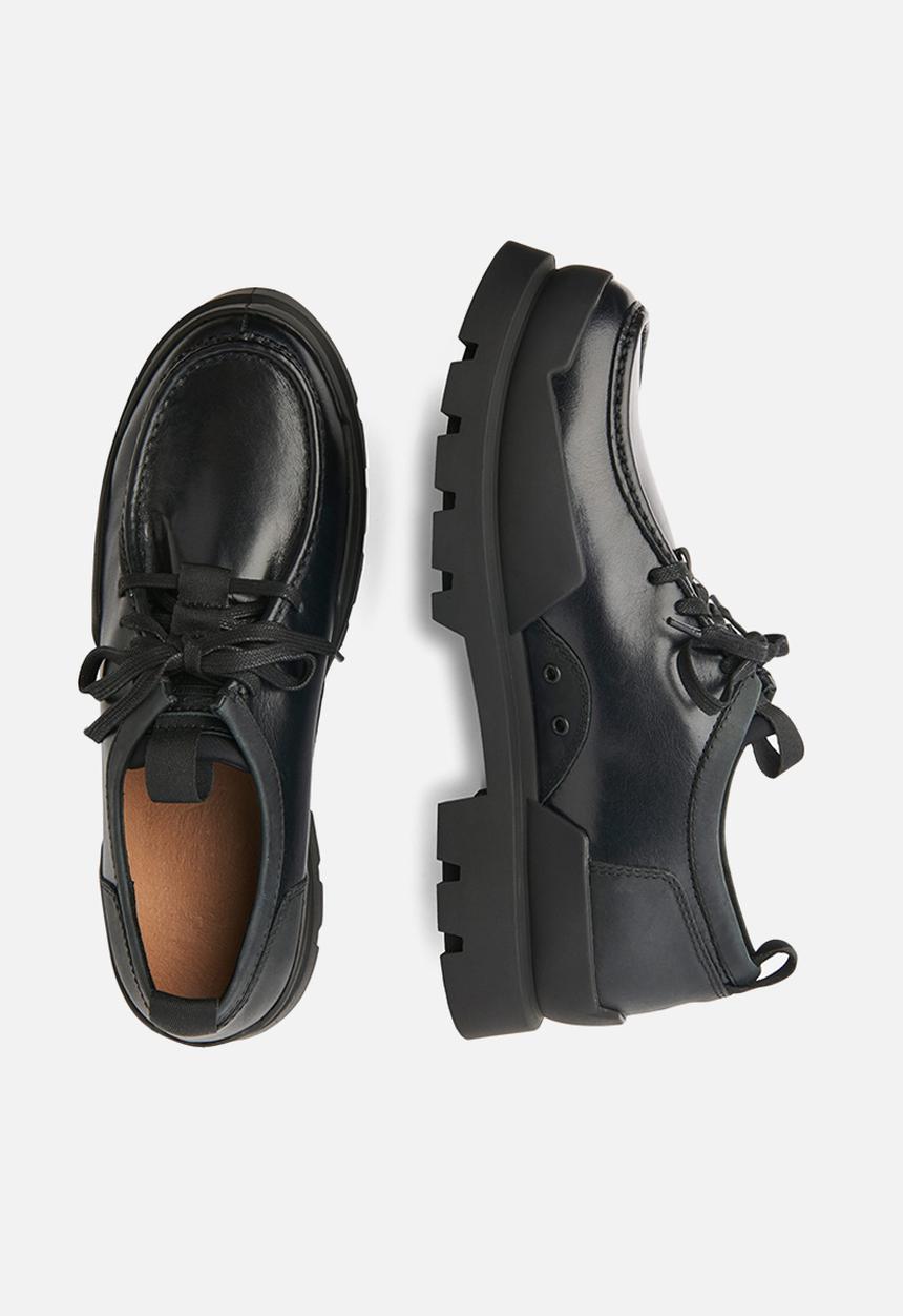 G-STAR - Rackam wallabee leather - black