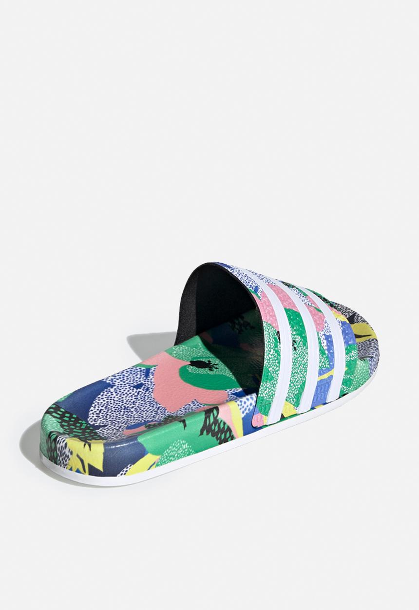 adidas Originals - Adilette w - ftwr white/legend ink